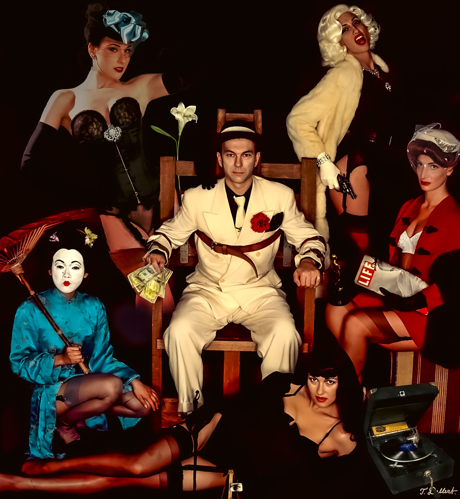 Dollar in the Chair with Girls  copy